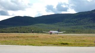 Nextjet BAe ATP Takes Off From Hemavan [upl. by Itraa]