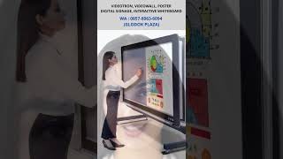 VIDEOTRON VIDEOWALL POSTER DIGITAL SIGNAGE INTERACTIVE WHITEBOARD  JAKARTA BARAT [upl. by Septima]