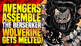 Ghost Rider Melts Wolverines Adamantium  Avengers Assemble Part 2 [upl. by Gottuard]