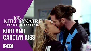 Kurt And Carolyn Kiss  Season 1 Ep 3  JOE MILLIONAIRE FOR RICHER OR POORER [upl. by Snah]