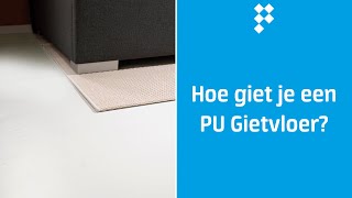 Hoe giet je een PU Gietvloer  Polyestershoppennl [upl. by Zerat]