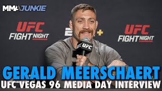 Gerald Meerschaert Doesnt See Same Cardio Flaws in Edmen Shahbazyan as Critics  UFC on ESPN 62 [upl. by Attenauqa866]