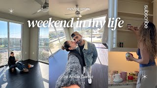 Moving Vlog pt3  cleaning  organizing [upl. by Otreblide]