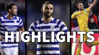 Andy Carroll Too Good For Championship Highlights at Reading FC [upl. by Alaehs]