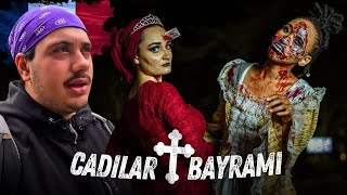 Fransada CADILAR BAYRAMIna Katıldım  Pariste Hallowen Gecesi 🇫🇷 [upl. by Relyt]