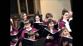 Britten quotFriday Afternoonsquot Coro Voci Bianche Arcum dirPaolo Lucci N Crifò Cesarepf 2004 [upl. by Deeraf]