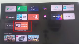 How To Use Web Browser In Android Smart TV [upl. by Ettinger]