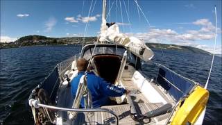 Seiling på Mjøsa  Omega 30A [upl. by Macgregor155]