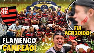 FLAMENGO CAMPEÃO DA COPA DO BRASIL E EU FUI AGREDIDO NO CAMPO Flamengo x Atletico MG [upl. by Yecnuahc]