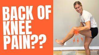 Quickly Relieve Tightness in the Back of the Knee 3 Simple Exercises [upl. by Jania118]