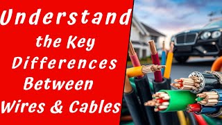 Understanding the Key Differences Between Wires and Cables [upl. by Newkirk726]