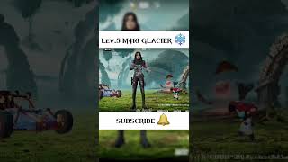 M416 Glacier level 5 Done ✅️  bgmi pubgmobile m416glacier glacier youtubeshorts trending [upl. by Bobine]