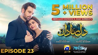 DileNadan Episode 23  Eng Sub  Mikaal Zulfiqar  Amar Khan  Ali Abbas  29th October 2024 [upl. by Oballa]