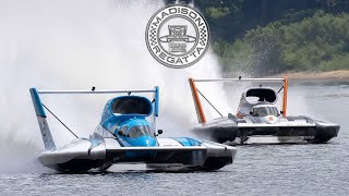 H1 UNLIMITED HYDROPLANE RACING  RND 2 MADISON IN [upl. by Loughlin]