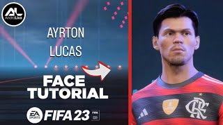 FIFA 23  AYRTON LUCAS Face  Stats Tutorial [upl. by Hinze755]