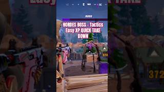 Fortnite EASY XP Tactics Level Up FAST [upl. by Borroff]