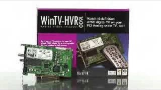 Hauppauge WinTVHVR1600 Hybrid Video Recorder [upl. by Lahtnero]