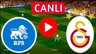 🔴GALATASARAY RİGAS FS MAÇI CANLI İZLE  eFootball Türkçe Simülasyon [upl. by Bouley6]