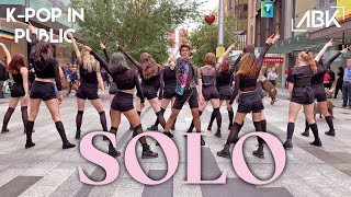 KPOP IN PUBLIC JENNIE 제니  SOLO Dance Cover by ABK Crew from Australia [upl. by Atnovart173]