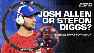 Josh Allen NEEDS to PROVE he can do HIS JOB wout Stefon Diggs  RC on REVENGE game  First Take [upl. by Assena80]