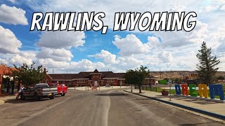 Rawlins Wyoming Drive with me in Wyoming [upl. by Ardnasirk]