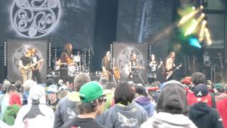 Eluveitie  A Rose For Epona  live  Open Air Lumnezia 2172012 [upl. by Eittak]