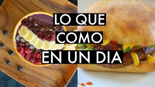 QUE COMO EN UN DIA 11ǀǀ RECETAS VEGANAS amp FACILES [upl. by Nahtanod]