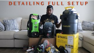 CAR DETAILING TOOLS amp EQUIPMENT THAT YOU NEED TO GET STARTED Unboxing [upl. by Ryon917]