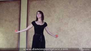 DanceSportPlacecom  Training your Arms with Briana Haft [upl. by Meehaf]