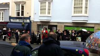 Freedom of Helston parade by RNAS Culdrose [upl. by Ahsiekim]