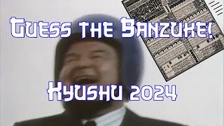 Banzuke Prediction Time Guess The Banzuke—Kyushu November 2024 [upl. by Swane181]