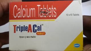 Triple A Cal Tablet Review [upl. by Adnuhsat]