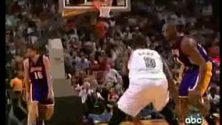 Kobe Bryant 33 points 1015 FG vs DWade amp Heat 200708 [upl. by Elbas702]