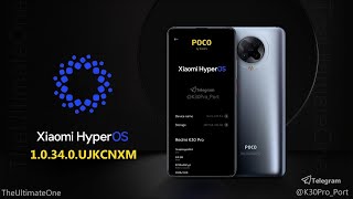 New update for POCO F2 Pro Redmi K30 Pro Hyperos Android 14 Port 1 0 34 0 [upl. by Mischa]