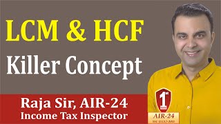 LCM amp HCF  Last Digit Basic Concept Tricks Formula Shortcuts by RAJA SIR AIR24 [upl. by Butta]