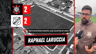 Técnico do Corinthians Sub20 Raphael Laruccia fala sobre o empate contra a Inter no Paulistão [upl. by Lenox880]