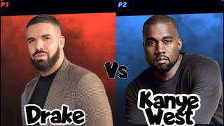 Drake Vs Kanye West smashbros [upl. by Nosydam]