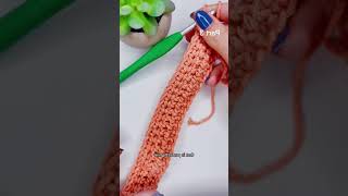 How to Crochet the Alpine Stitch Left Handed Full [upl. by Gleda]