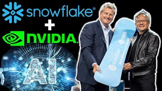 Snowflake  Nvidia  Unstoppable AI Superteam ❄️ Snowflake Summit ❄️ Nvidia Stock  Snowflake Stock [upl. by Ebehp159]