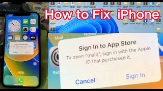 FIX ALERT To open quotNullquotsigning in with the Apple ID that purchased it [upl. by Schwejda]