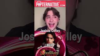 Joshua Colley on auditioning for Hook descendants descendants4 joshuacolley disney shorts [upl. by Lamee]