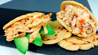 AREPAS RELLENAS receta [upl. by Laro]