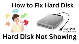 Hard disk not showing up in Windows [upl. by Haag]