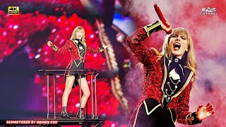 Remastered 4K We Are Never Ever Getting Back Together  Taylor Swift  The RED Tour  EAS Channel [upl. by Helaina]