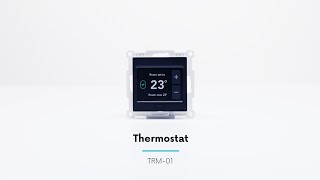 Plejd  TRM01  Thermostat EN [upl. by Lyndy]