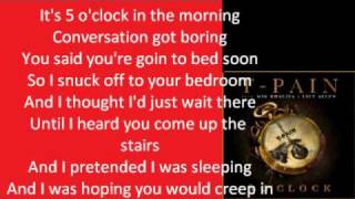 5 Oclock by TPain Lyrics [upl. by Alo]