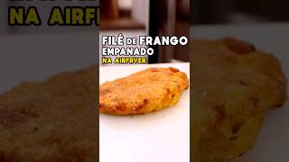 Filé de Frango Empanado na Airfryer  Tv Churrasco receitas airfryer [upl. by Aimee]