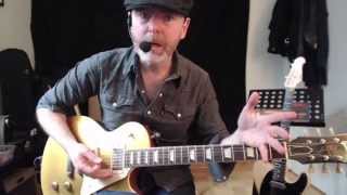 Jeff McErlain Brooklyn Blues Billy GibbonsDavid Grissom Style Open String Lick [upl. by Mischa]