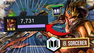 Remember Chemtank Jarvan THIS DOES MORE DAMAGE⭐⭐⭐ 3STAR JARVAN  8 SORCS 💥 Teamfight Tactics [upl. by Alehs]