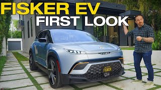 Fisker Ocean First Look  AllNew AllElectric SUV From Famed Automaker  Release Interior amp More [upl. by Unhsiv]